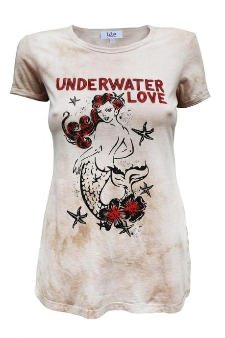 Underwater Love: la t-shirt creata da Loiza by Patrizia Pepe per San Valentino / Underwater Love: the t-shirt created by Loiza by Patrizia Pepe for Valentine’s Day
