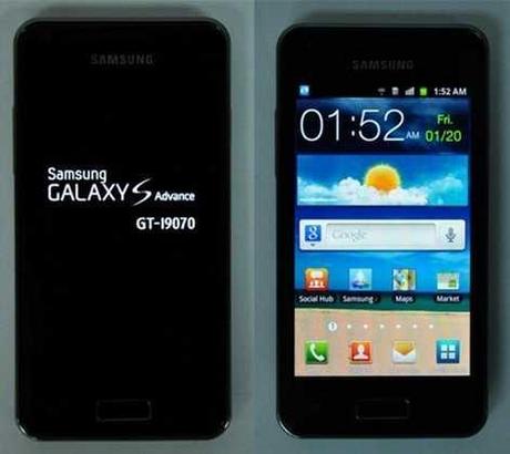 Samsung Galaxy S Advance GT-I9070 Manuale di Istruzioni Guida Libretto Istruzioni