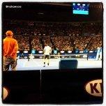 Gli Australian Open di tennis su Instagram