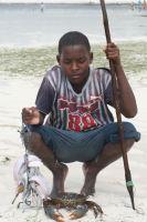 bambino pescatore, tanzania