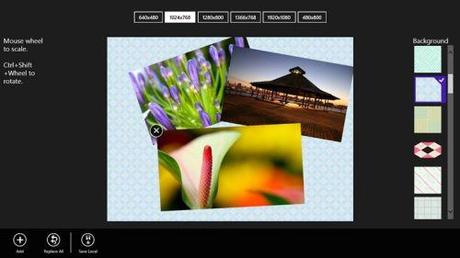 Cool Collage - applicazione per Windows 8 e RT per creare collage di foto