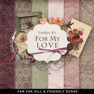 Far Far Hill: Freebies kit San Valentino