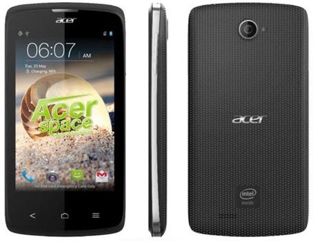 Acer Liquid C1: smartphone Android con processore Intel a 340$