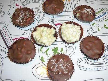 Cioccolatini con riso soffiato cioccolatini riso soffiato