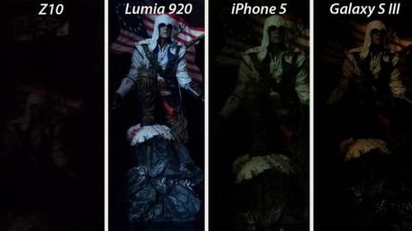 Nokia Lumia 920 Blackberry Z10 Come scattano le foto ? Confronto