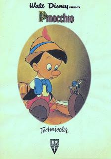 PINOCCHIO TECHNICOLOR WALT DISNEY - BALILLA 1940 PINOCCHIO TECHNICOLOR WALT DISNEY - BALILLA 1940