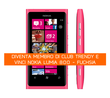 Premio di MyTrendyPhone Nokia Lumia 800