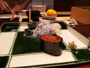 Sushi a Ginza Kyubey