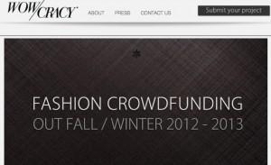 Crowdfunding e moda: nasce Wowcracy.