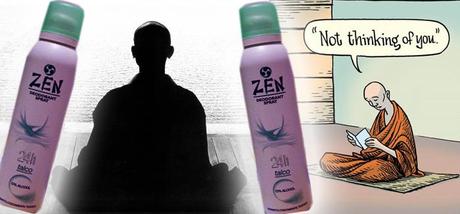 Il deodorante ZEN e la pratica buddhista
