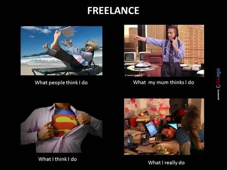 Freelance, what people think i do