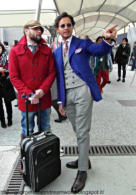 Fashion reportage: Street style from Pitti Immagine Uomo 83 - Second day.