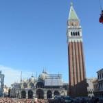 Carnevale a Venezia in piazza San Marco per il 'Volo dell'Angelo'05