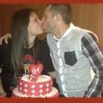 Antonio Cassano e Carolina, torta speciale per i 5 anni di unione: foto Twitter