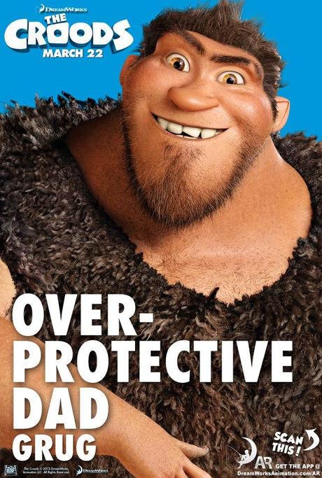 I poster dei personaggi de I Croods I poster dei personaggi de I Croods
