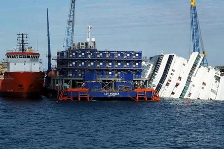 Costa Concordia, ancora ritardi la sabbia ferma la trivella – Rassegna Stampa D.B.Cruise Magazine