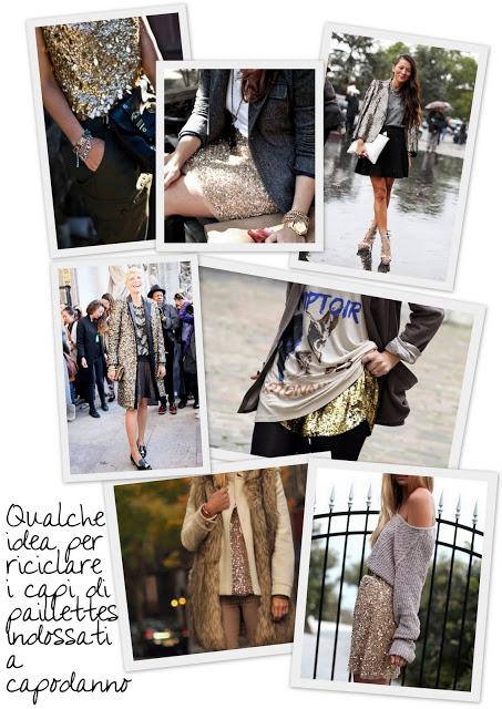 SHOPPING | Riciclare i capi in paillettes