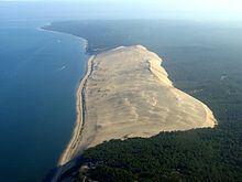 la duna di sabbia di pyla
