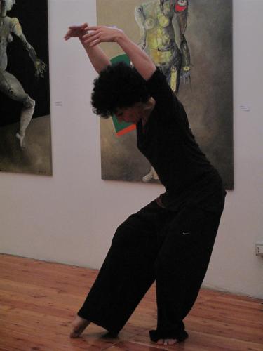 danza contemporanea, Spazio Tadini, Federicapaola Capecchi su Francesca Magro, Coreografia d'Arte 2012 