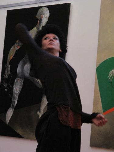 danza contemporanea, Spazio Tadini, Federicapaola Capecchi su Francesca Magro, Coreografia d'Arte 2012