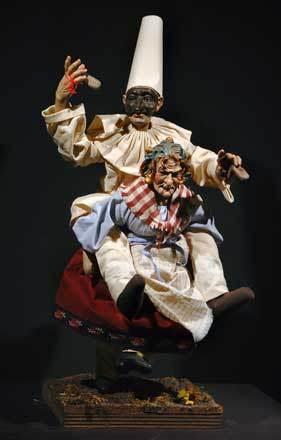 La vecchia di Carnevale - Scultura del maestro Nicola Manzò