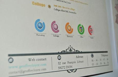 Web Designer CV Examples come fonte di Ispirazione