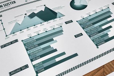 Web Designer CV Examples come fonte di Ispirazione