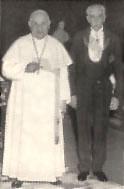 Sua Santità il Papa Giovanni XXIII riceve in Udienza il 20 Marzo 1960, S. A. R. il Principe Ranieri di Borbone delle Due Sicilie, Duca di Castro.