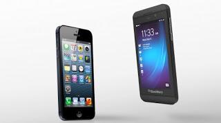 BlackBerry Z10 vs iPhone 5, alcune differenze