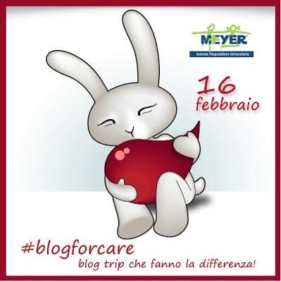 Anche noi al #Blogforcare - il 16 Febbario al Meyer Anche noi al #Blogforcare - il 16 Febbario al Meyer