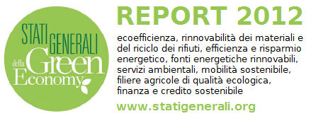 REPORT 2012 Stati Generali della Green Economy in studio baroni