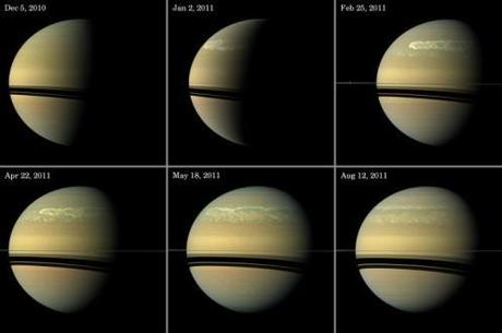 Nuovi dettagli sulla tempesta osservata su Saturno Cassini_Saturn