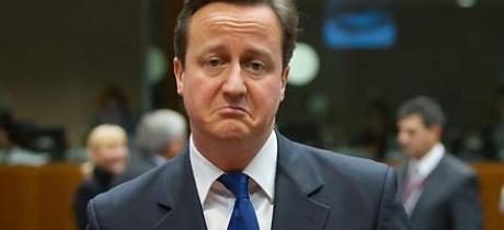 David Cameron Sad