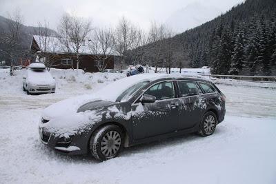 pensieri sulla neve che cade