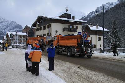 pensieri sulla neve che cade