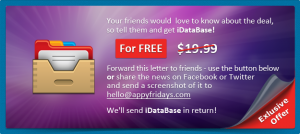 AppyFriday, nuove offerte. banner appy