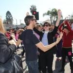 Vip al V-Day, manifestazione contro la violenza sulle donne07