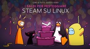 Steam per Linux: saldi per il rilascio ufficiale - Logo