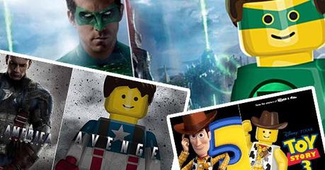 LegoPoster: Locandine di film in stile Lego