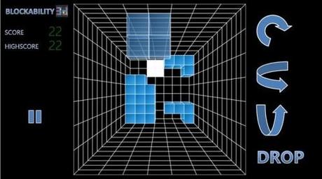 Blockability 3D app games per Windows 8, ideale per tablet pc touch screen, il gioco dei blocchi in 3D Blockability 3d.JPG
