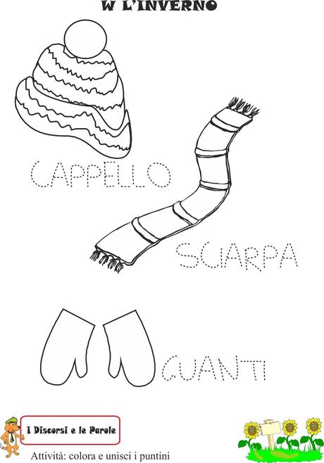 SCHEDE INVERNO: I DISCORSI E LE PAROLE