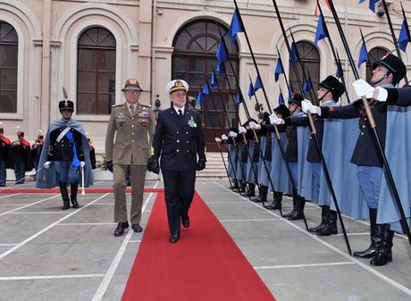 Roma/ SMD. L’Ammiraglio Binelli Mantelli visita lo Stato Maggiore dell’Esercito SMD_0239