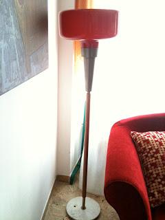 Questa magnifica lampada vintage era buttata in cantina.....
