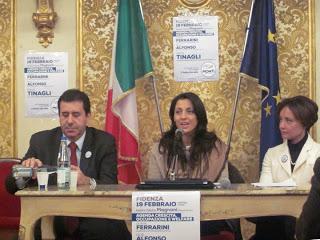 Uliana Ferrarini presenta Irene Tiragli, capolista per l'Emilia romagna di “Scelta Civica – con Monti per l’Italia”