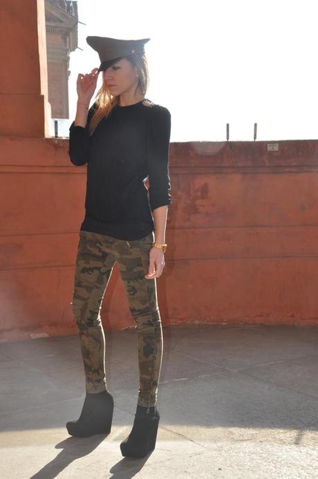 Military Chic outfit post