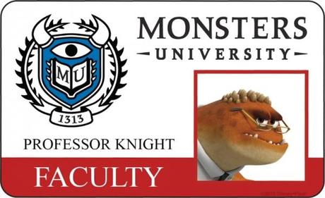 professor knight card monsters university