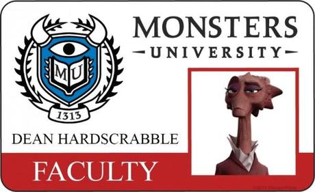 dean hardscrabble card monsters university