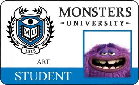 art card monsters university