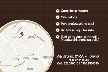 IL BOTTONE: Sartoria rapida a Foggia retro