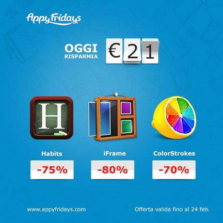 AppyFriday, anche oggi nuove offerte di software. Poster_Feb 22_IT